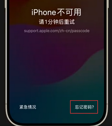 iPhone忘记了刚设置的密码 iPhone忘记了刚设置的密码