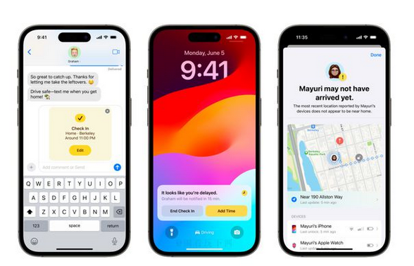武胜武胜苹果维修站分享如何在iPhone上使用平安确认功能 武胜武胜苹果维修站分享如何在iPhone上使用平安确认功能
