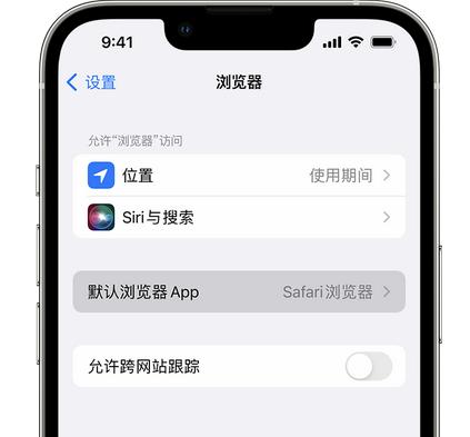 武胜苹果手机维修店分享如何在iPhone上设置默认浏览器 武胜苹果手机维修店分享如何在iPhone上设置默认浏览器